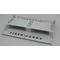 F-CHASSIS-1U2-19-R Fiberworks AS  Fiberworks 19" 1U chassis w/rear access for two modules, with 3 blanking plates